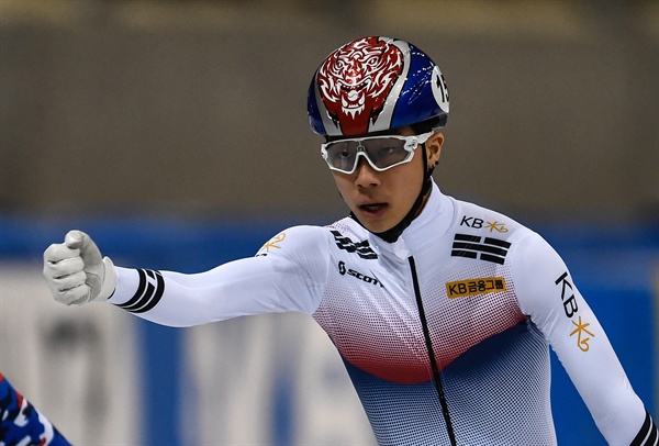  2일(한국시간) 독일 드레스덴에서 열린 국제빙상경기연맹(ISU) 쇼트트랙 월드컵 5차 대회 남자 1,500ｍ 결승에서 김건우가 금메달을 차지했다.