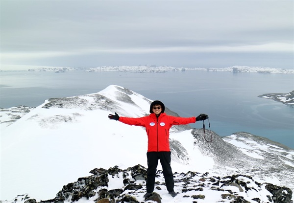 치료종결 후 5년, 남극체험단에 선발돼 일반인 최초로 세종과학기지를 방문했다