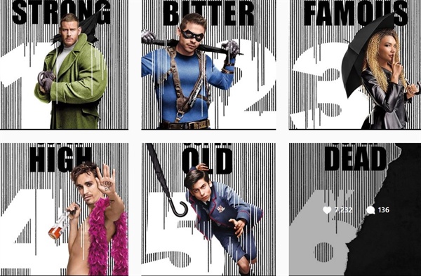  넷플릭스가 지난 10월 공개한 또다른 캐릭터 포스터에도 넘버6번 '벤'은 슈퍼 데드라는 설명과 함께 캐릭터 모습은 그림자 처리만 해놓았다.