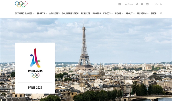  파리올림픽 홈페이지