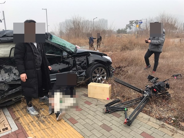  6일 오전 KBS <동네 변호사 조들호2> 촬영 현장에서 사고가 발생했다. 
