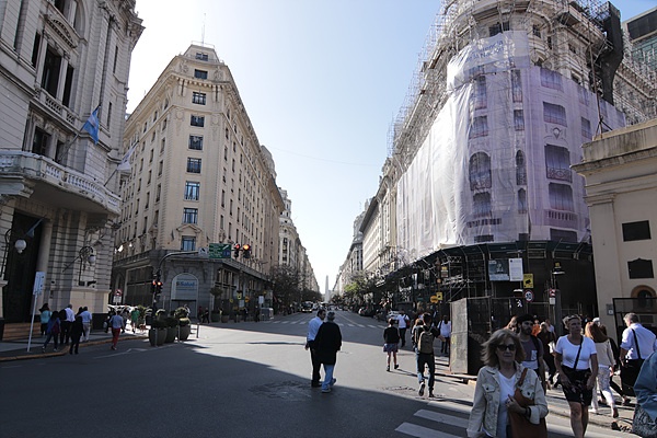 부에노스아이레스의 거리 모습