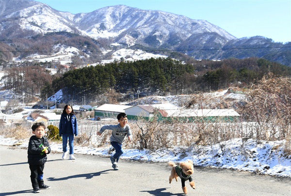 24일 거창 고제면 소사마을.