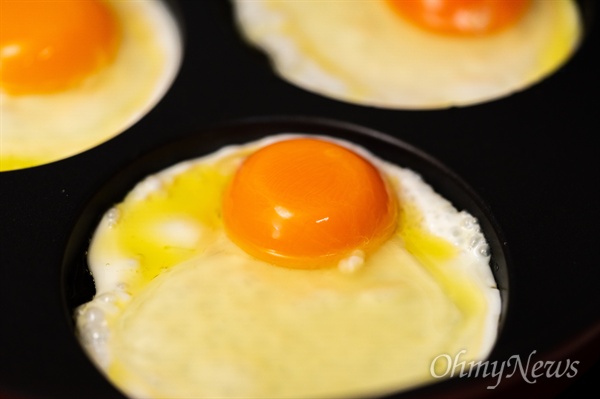 농원을 나오는 차에 구운 달걀을 맛봤다. 흔히 찜질방에서 먹는 차가운 식혜와 구운 달걀은 환상의 케미다. 퍽퍽한 구운 달걀을 먹고 차가운 식혜 한 모금을 마시면 퍽퍽함이 이내 사라진다. 산란계가 낳은 달걀로 만든 구운 달걀은 퍽퍽하지만, 우리맛닭은 달걀 노른자가 퍽퍽하다는 상식을 깼다.
