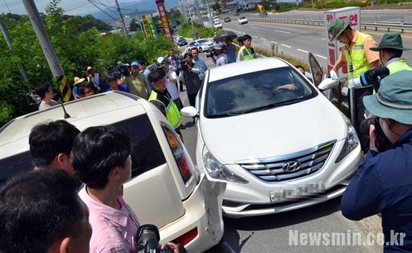 2016년 7월 18일 경북지방경찰청 의뢰로 도로교통공단의 사고 현장조사가 진행됐다.