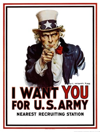  1918년 미군 모병 포스터