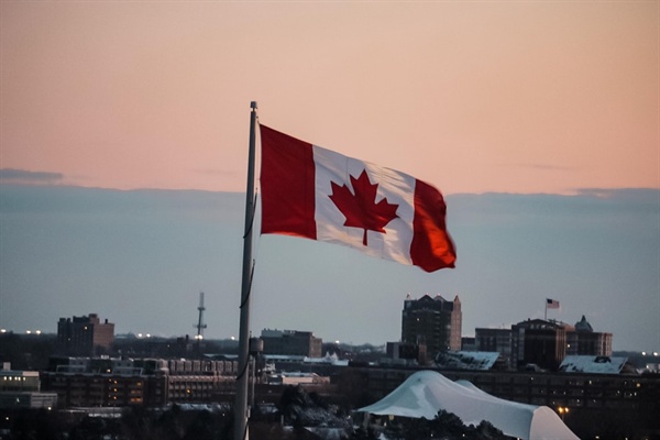 캐나다 국기, 태극기만큼이나 참 예쁘다