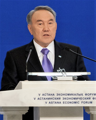 누르술탄 나자르바예프 전 카자흐스탄 대통령. 