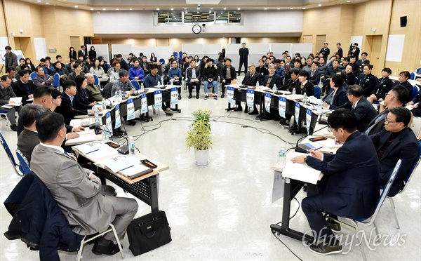 2월 27일 인천시청 대회의실에서 '2019년 교통분야 업무토론회'가 열렸다.