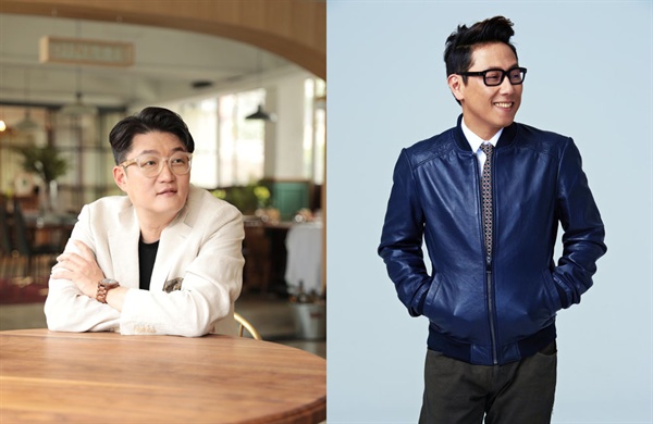  김현철(왼쪽)과 윤종신의 음악은 최근 일부 마니아들의 시티팝 유행을 통해 재평가되고 있다.