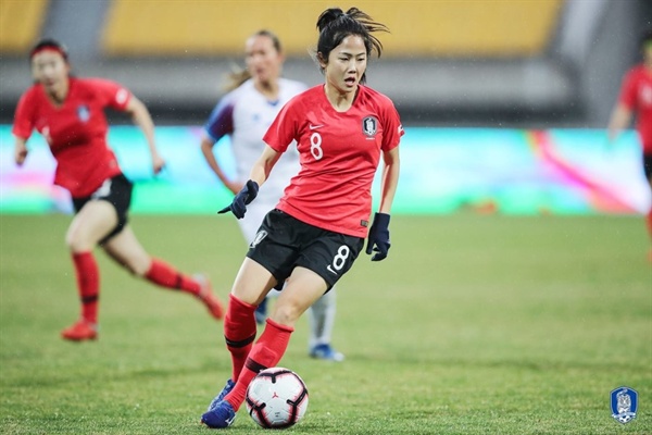 대한민국 여자 축구 대표팀 이민아 선수