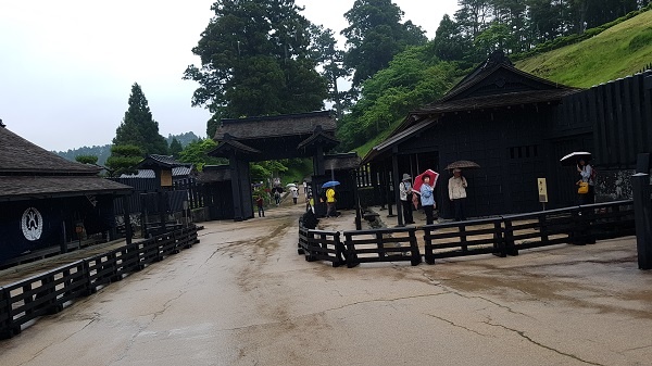 하코네 세키쇼 에도시대 검문소를 복원한 하코네 세키쇼의 내부 모습이다.