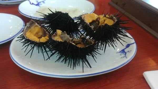  요즘 제철인 성게 알은 입안에 닿는 순간 진한 바다향기만 남긴 채 사르르 사라진다. 
