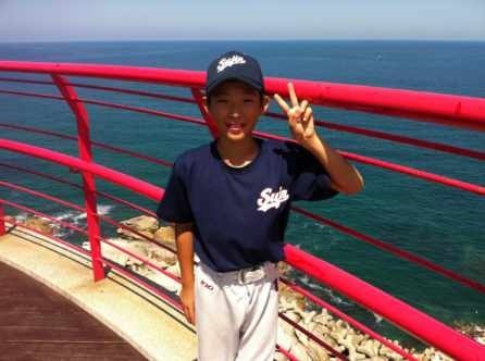  오원석 선수 4학년 당시 모습.
