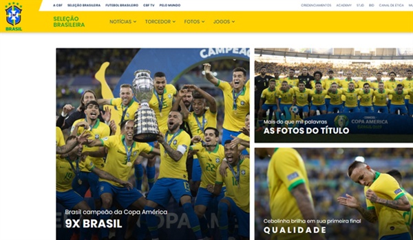 브라질 대표팀 브라질이 2019 코파 아메리카에서 정상에 올랐다. 