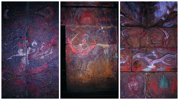 이종헌 작가가 1990년대 중반 직접 중국 집안 오회분 5호묘 내부 벽화를 찍은 사진이다. 