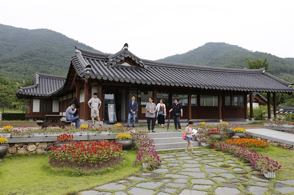 고산 윤선도 유물전시관 전경. 전라남도 해남군 해남읍 연동마을에 자리하고 있다.