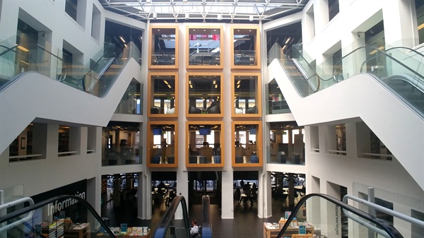 덴마크 코펜하겐 중앙도서관.