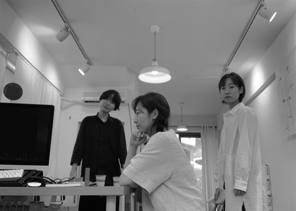 에루어 편집팀. (왼쪽부터) 손아용, 이빈소연, 정연지
