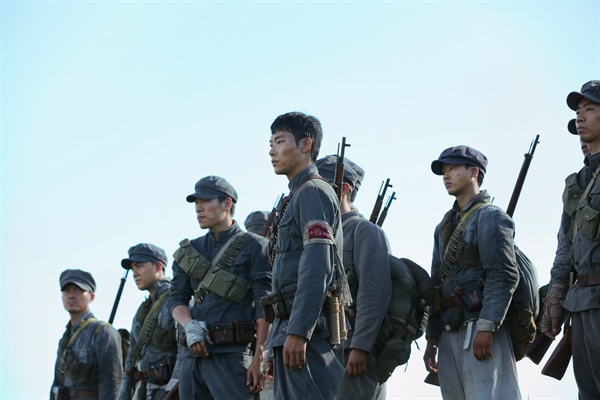  영화 <봉오동 전투>의 한 장면.
