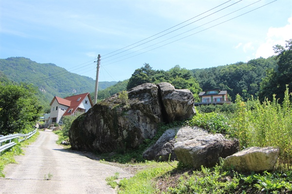 매바위 입구