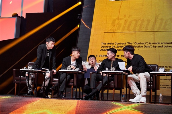 사인히어 MBN의 새 힙합 오디션 프로그램 <사인히어>의 제작발표회가 22일 오후 서울 장충동의 한 호텔에서 열렸다.