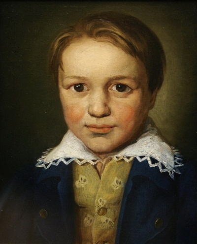 13세의 베토벤 초상화(1783. 작자미상.)