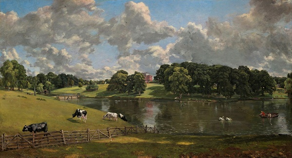 존 컨스터블이 그린 ‘위벤호 공원(Wivenhoe Park)’ (1816)은 우리가 만난 비단강의 풍경과 흡사하지 않은가.