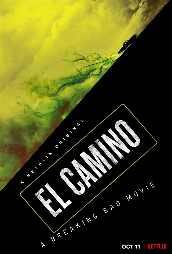  넷플릭스 오리지널 영화 <브레이킹 배드 무비: 엘 카미노> 포스터. 