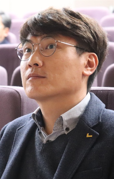 권현우 정의당 양산지역위원장.