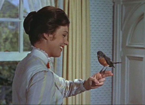 영화 <메리포핀스>(1964년)의 한 장면 