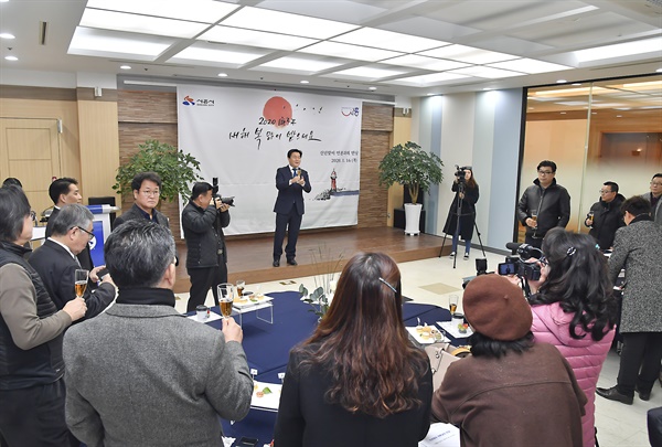 임병택 시흥시장 신년 기자 간담회