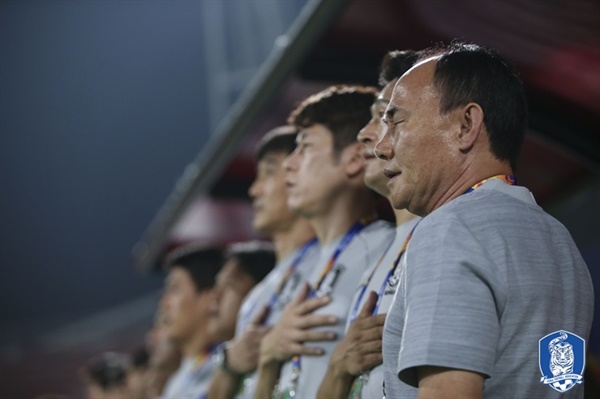 김학범 감독 김학범 감독은 이번 AFC U-23 챔피언십에서 로테이션 시스템을 가동하는 뚝심으로 우승을 이끌었다. 