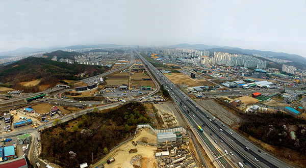  플랫폼 시티 대상구역 전경