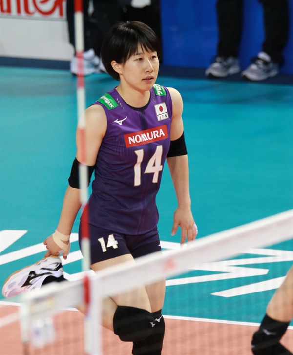  JT 마블러스 코바타(28세)... 일본 대표팀 주전 리베로이기도 하다. (2019.6.20, 충남 보령종합체육관)