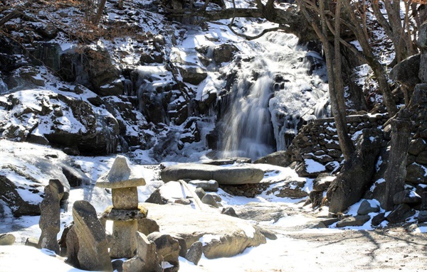 지리산 삼성궁 계곡.