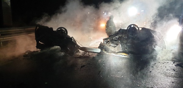 2월 21일 새벽 경남 진주에서 차량 화재 사고가 발생해 운전자가 사망했다.