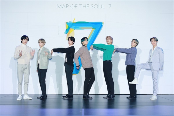  방탄소년단의 새 앨범 < MAP OF THE SOUL 7 > 글로벌 기자간담회