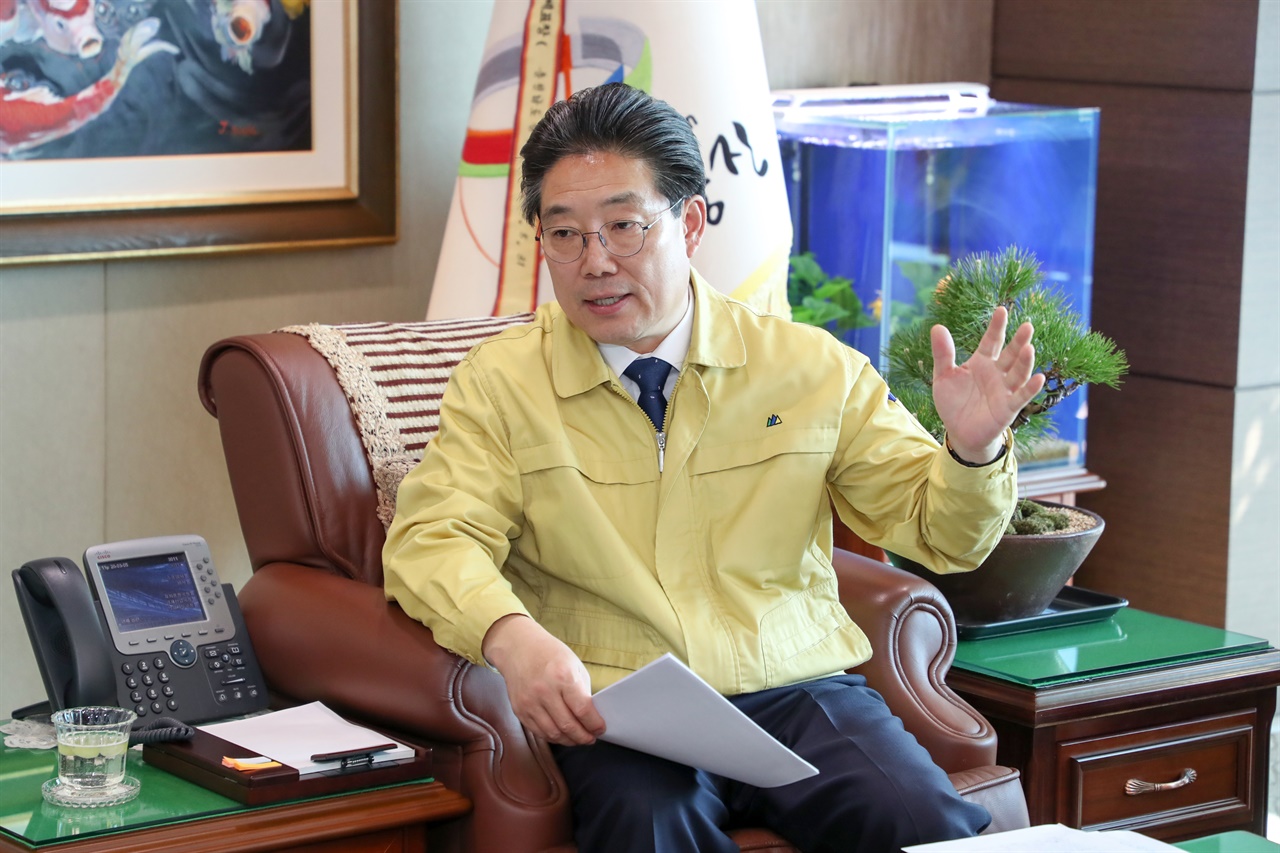 김홍장 당진시장 (지난 2020년 3월)