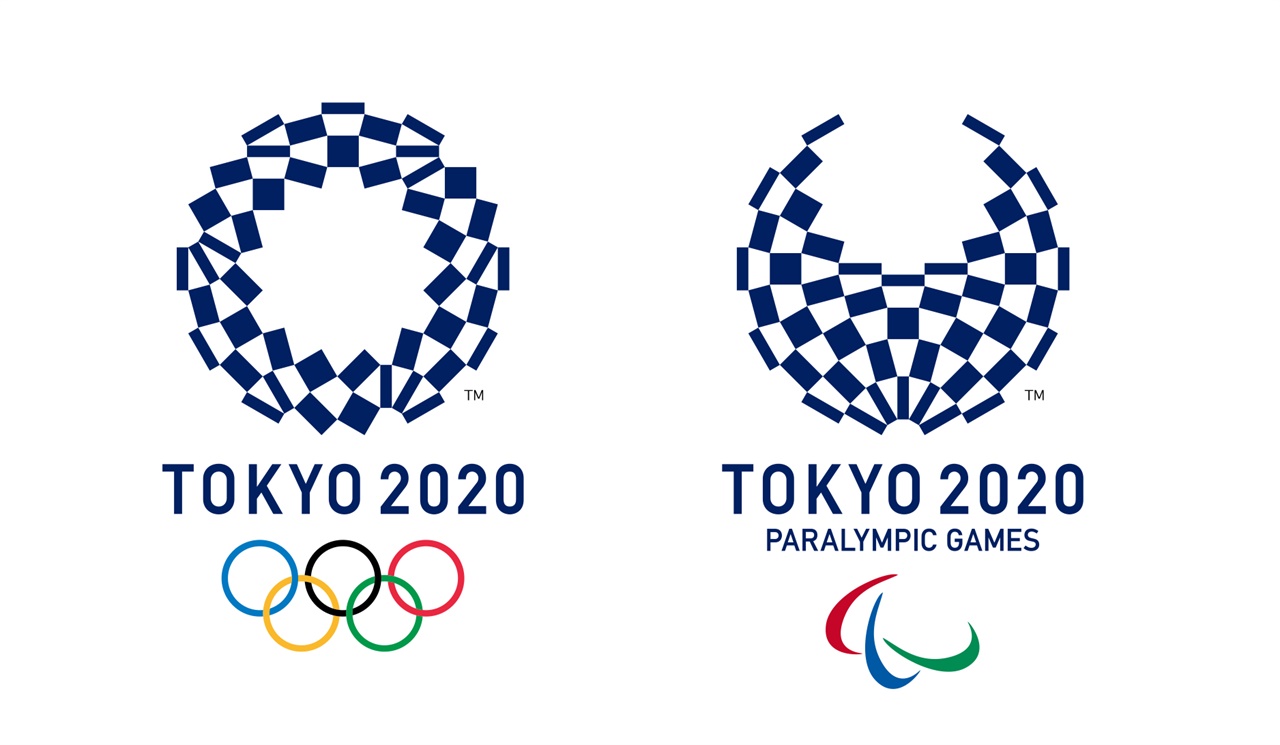 도쿄 올림픽(왼쪽)과 패럴림픽 앰블렘