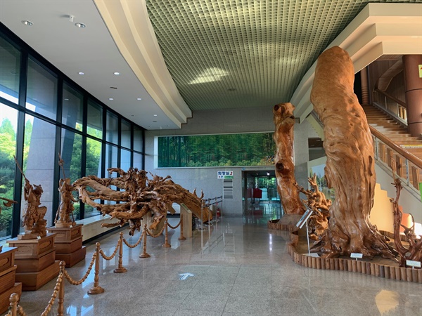 경남수목원 산림박물관.