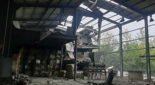 5월 15일 경남 함안 법수면 소재 공장 폭발사고.