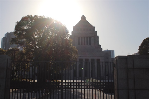 일본 국회의사당.
