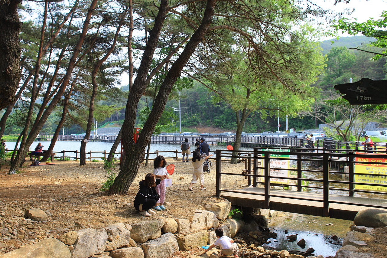 울산 천마산 편백산림욕장 입구  모습