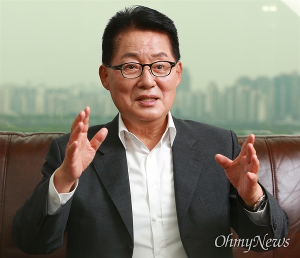 국가정보원장 후보자로 내정된 박지원 전 민생당 의원. 