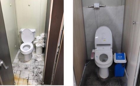 권용성 택배노동자가 가장 뿌듯했던 일은 더러웠던 택배터미널 화장실을 깨끗하게 바꿔놓은 일이다
