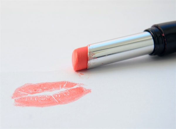립스틱 그리고 입술 화장. 