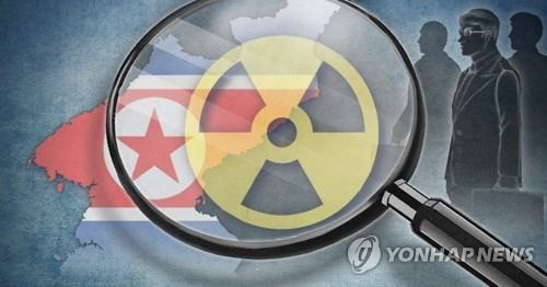 북한 핵시설 관련 그래픽