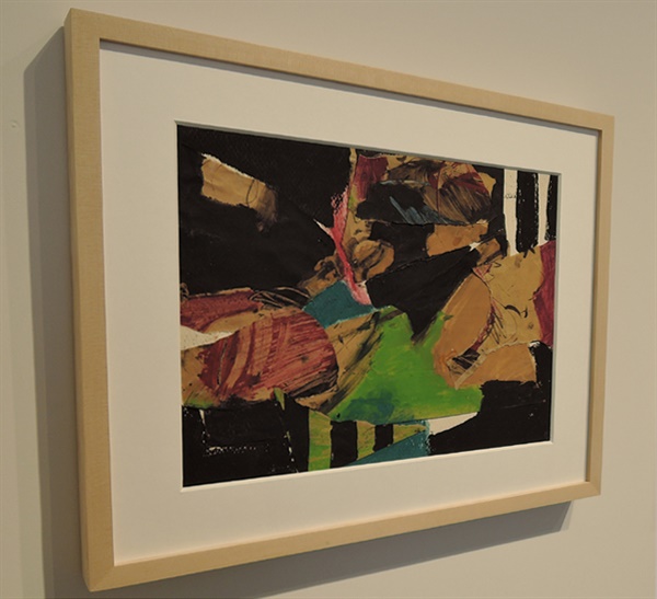 최욱경 I '무제(Untitled)' 종이에 아크릴 오일 파스텔 콜라주, 25×32.5cm 1960년대
