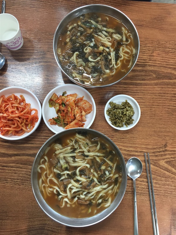 장칼국수 춘천 장칼국수 맛집